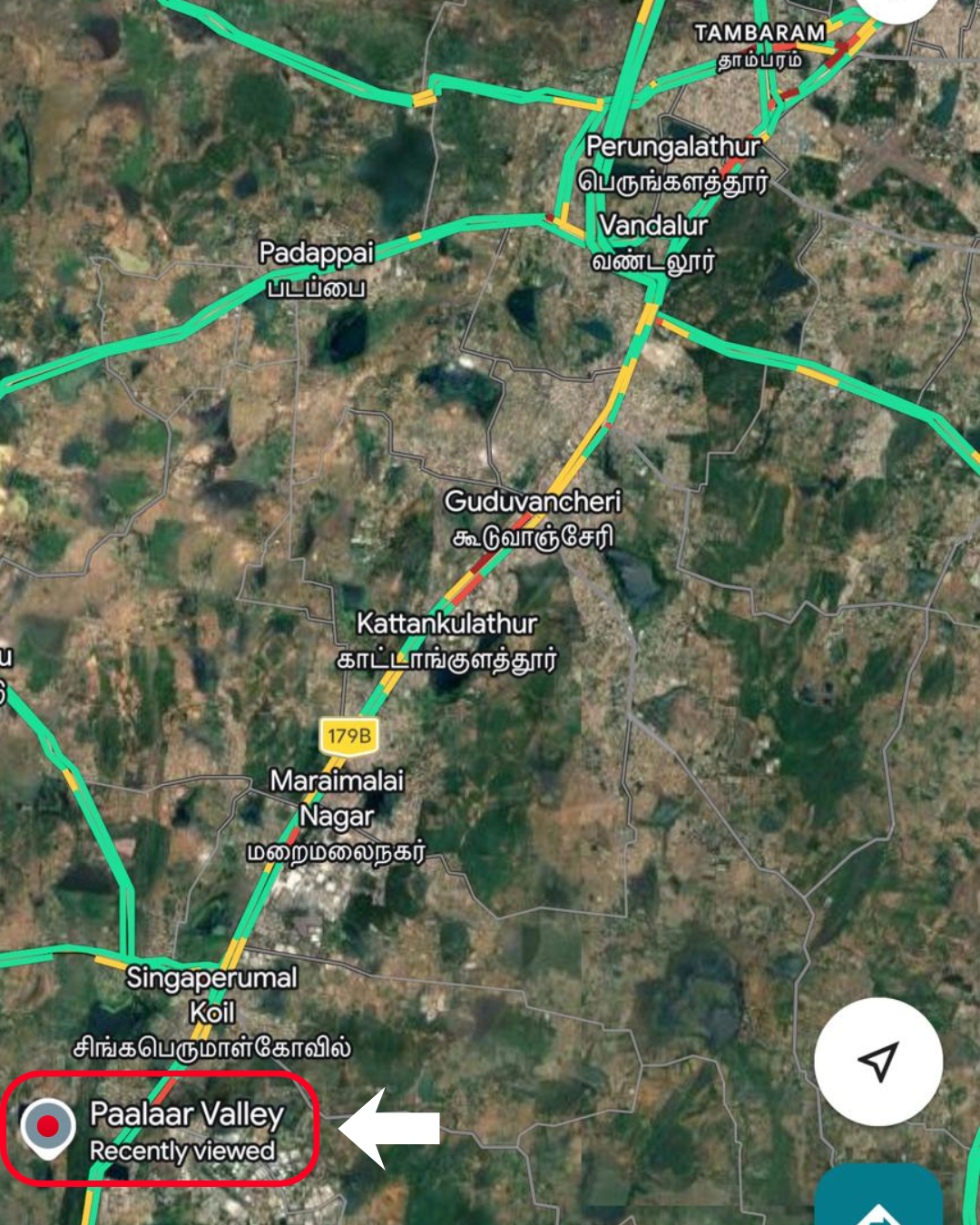 Paalaar Valley Location