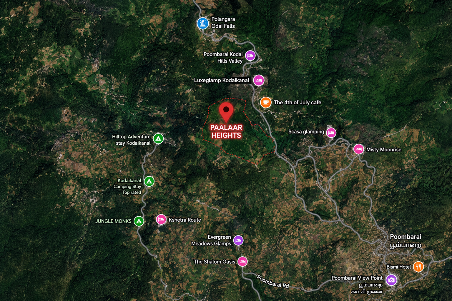 Paalaar Heights Location Map